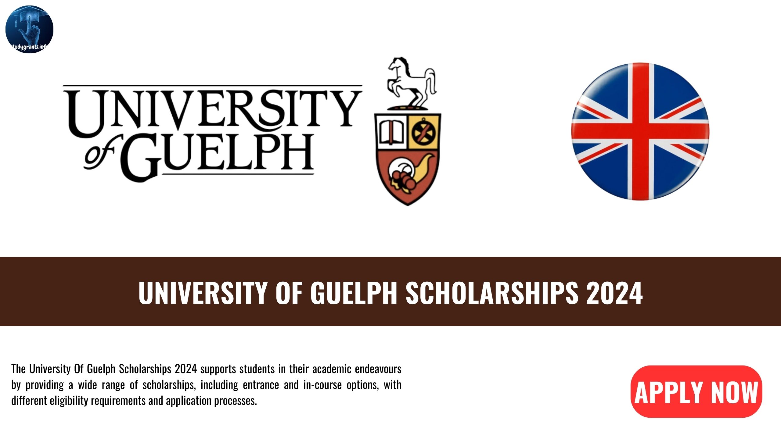 University Of Guelph Scholarships 2024 Study Grants